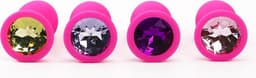 Siliconen buttplug voor G-Spot Stimulatie met willekeurige kleur onderkant!- NBH® — thumbnail 2