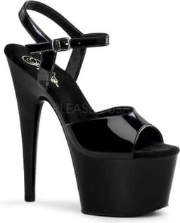 EU 39 = US 9 | ADORE-709 | 7 Heel, 2 3/4 PF Ankle Strap PF Sandal — thumbnail 1