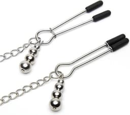 Fifty Shades of Grey - Play Nice Satijn & Kant Ketting & Tepelklemmen — thumbnail 7
