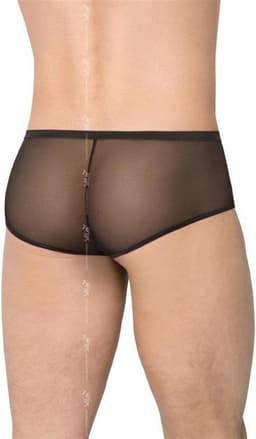 SoftLine Collection - Stoere pants met wetlook finish zwart XL — thumbnail 2