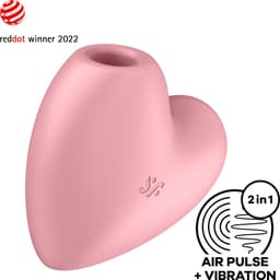 Satisfyer 'Cutie Heart', 8 cm, drukgolven en vibratie, speels design — thumbnail 16