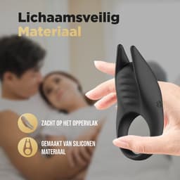 Subliem Vibrerende Cockring – Cockringen voor Mannen & Koppelgebruik | 10 Vibratiestanden - Draadloze Afstandsbediening - Waterdicht & USB Oplaadbaar — thumbnail 5