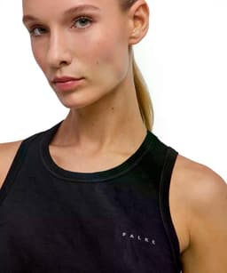 Dames Top van onderlaag Wool-Tech Light W S/l Sh wol functioneel materiaal sneldrogend 1 stuk, Zwart Black 3000, S — thumbnail 2
