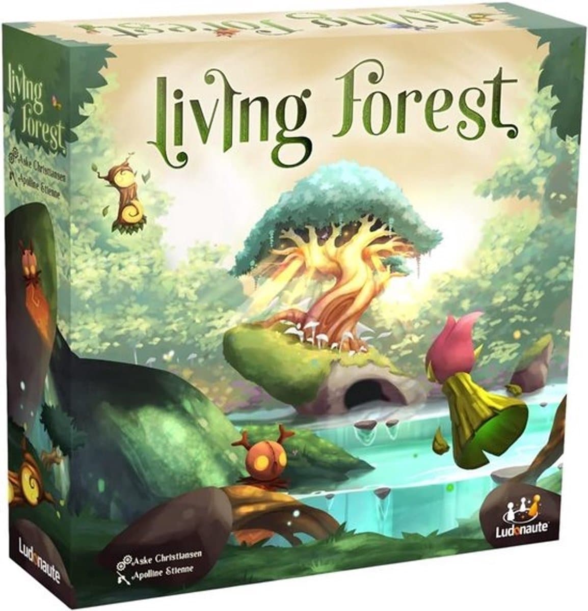 Living Forest – gezelschapsspel – voor 2 tot 4 spelers – 10 jaar en ouder – Franse versie – gouden aas — afbeelding 1