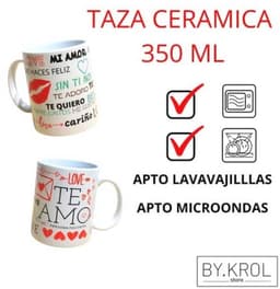 Romantische cadeaus voor koppels - Kussen en Mok met Liefdesboodschappen - Originele Geschenken voor Valentijnsdag, Verjaardag en Jubileum — thumbnail 2