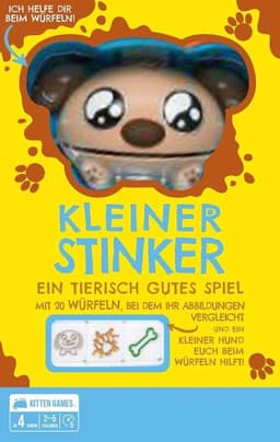 Kinderspel Kleine Stinker Dobbelspel voor 2-5 Spelers Vanaf 4 Jaar — thumbnail 2