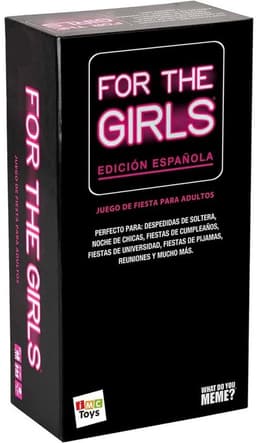 For the Girls! Wat een Feestje! - Wat Do You Meme - Kaartspel - 150 Thema- en 400 Reactiekaarten - Leuke Vrouwelijke Momenten - Ideaal voor Meidenavonden en Vrijgezellenfeesten - Voor 3 tot 20 Spelers - Vanaf 18 Jaar — thumbnail 1