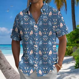 Hawaishirt Heren - Skull Shirt - Feest Kleding - Grafische Print - Korte Mouw - Multicolor — thumbnail 2