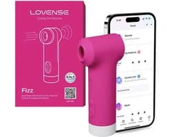 Lovense - Fizz Clitoris Suction En Tapping Vibrator - Roze