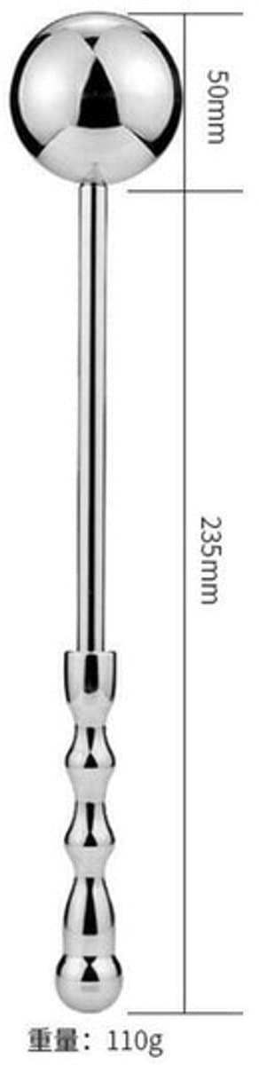 Anus-Dilatator-Prostaat-Massager-RVS-Anaal-Bal-Plug-Gay-Plug-Speelgoed - 001 — afbeelding 1