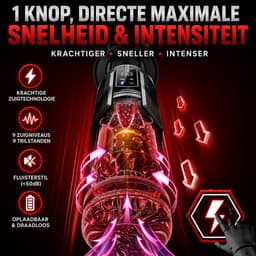Vera Masturbator voor Man - Met App Control & AI Lover - Blowjob Simulator - Penispomp - 343 Verschillende Modi - Automatisch - USB-C Oplaadbaar - Pocket Pussy - Zwart — thumbnail 4