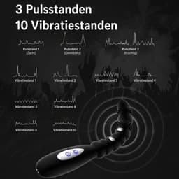Schok Vibrator - E Stim - Buttplug - Elektrische Stimulatie - Anaal - Tril — thumbnail 5