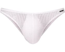 Barcode Berlin Reigi Brief White - MAAT XL - Erotisch Heren Ondergoed - Slip voor Man - Sexy mannen Slip