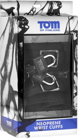 Tom of Finland Neopreen  met slot - handboeien — thumbnail 5