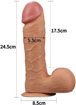 Lovetoy Realistische Kingsize Dildo 23 cm — thumbnail 2