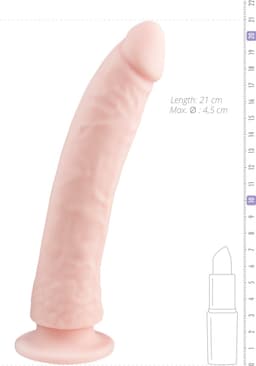 Easytoys Realistische Dildo Met Zuignap - 21 cm — thumbnail 4