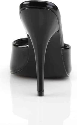 EU 42,5 = US 12 | SEDUCE-101 | 5 Peep Toe Mule — thumbnail 4