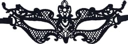 Miresa - Masker MM043 - Verleidelijk venetiaans masker - Zwart kant — thumbnail 1