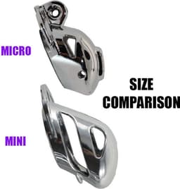 The Vice - Micro - Kuisheidskooi - Peniskooi - Chastity Cage voor de Kleine Penis - Paars — thumbnail 4