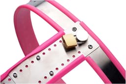 Master Series Roze Stainless Steel Adjustable Female Chastity Belt — thumbnail 3
