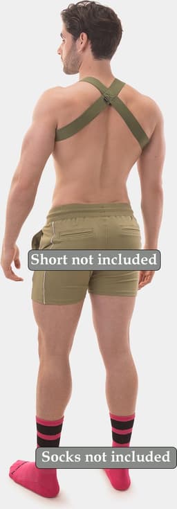 Barcode Berlin Harness Matt Pop Grasslandbeige - MAAT S — thumbnail 2
