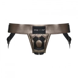 Strap-On-Me - Pegging Harnas PVC Leatherette Curious - bronskleurig — thumbnail 7