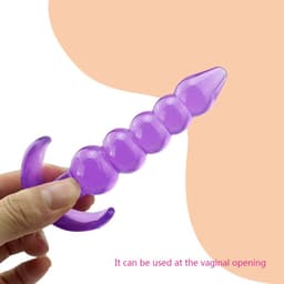 Buttplug I Anaal Plug I Butt Plug I Ribbel Buttplug I Voor Hem Of Haar I 12 CM Inbrenglengte I Siliconen I Roze — thumbnail 8