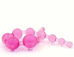 Anale Kralen I Anal Beads I Buttplug I Anaal Plug I Butt Plug I I Gevorderen I 10 Kralen I 31 CM Lengte I 25 CM Inbrenglengte I Siliconen I Roze — thumbnail 5