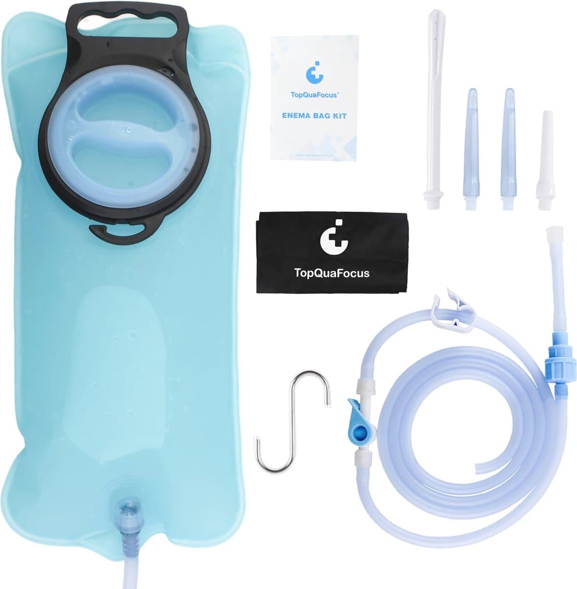 Draagbare Klysma Zak voor Colon Reiniging - 2 Quart — afbeelding 1