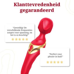 Superwomen® - Magic Wand Vibrator voor Vrouwen – Vibrator - Dildo - Clitoris Stimulator – G Spot - Sex Toys – Seks Speeltjes – Buigbaar – Stimuleert G Spot & Clitoris tegelijk — thumbnail 4