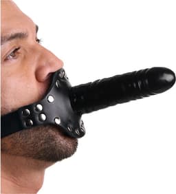 Strict Leather Dildo mondstuk met riem — thumbnail 3