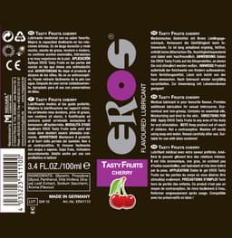 Eros Pleasure Tasty Fruits cherry - 100ml - Glijmiddel — thumbnail 2