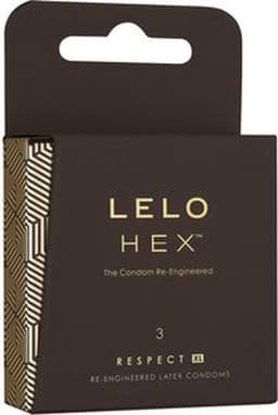 LELO HEX Respect XL - condooms - 58 mm - 3 stuks — thumbnail 5