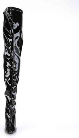 EU 42,5 = US 12 | SEDUCE-3000 | 5 Plain Stretch Thigh Boot — thumbnail 2