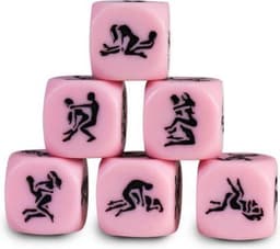 Secret Play - Erotische Dobbelsteen - Verschillende posities - 2.5 cm — thumbnail 1