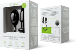 Opblaasbare Anaal Plug - Zwart — thumbnail 2