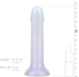 Mermaid Glitter Dildo - 15 cm — thumbnail 4