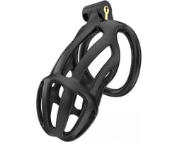 Rimba Toys - P-Cage PC02 - Kunststof Kuisheidskooi - Peniskooi - Chastity - Zwart