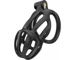 Rimba Toys - P-Cage PC02 - Kunststof Kuisheidskooi - Peniskooi - Chastity - Zwart