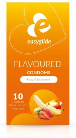 EasyGlide - Condooms met Smaakjes - Condooms met Glijmiddel - 10 stuks — thumbnail 7