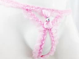BamBella ® - String Kruisloos - One size - Sexy Roze Erotische onderbroek Heren — thumbnail 2