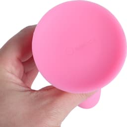 Banoch | Dildo Claes - zacht roze | siliconen met zuignap | 17 cm lang | Ø 3,4 cm — thumbnail 2