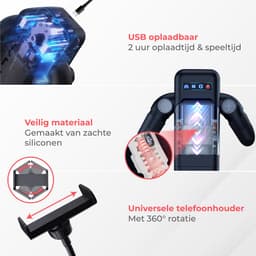 Nuvance Masturbator voor man - Warmte Functie - Pocket Pussy - Sex Toys voor Mannen - Masturbators - Seksspeeltjes — thumbnail 7