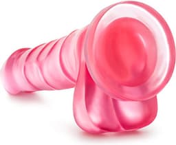 B Yours Sweet 'N Hard Dildo Met Ballen - Roze — thumbnail 2