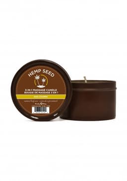 Nag Champa Massage Candle with East Indian Incense Scent - 6oz / — thumbnail 3