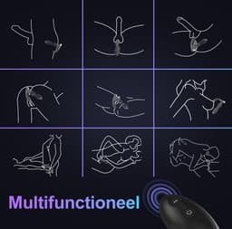 IntiMate® VibeThrust - Luxe Stotende Vibrator met 9 Tril- en Stootstanden - Vibrator met Afstandsbediening - 2-in-1 Afstandsbediening voor Handsfree Genot - Seks Toy voor Mannen en Vrouwen — thumbnail 6