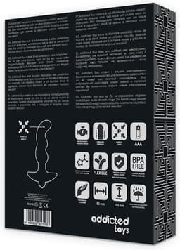 ADDICTED TOYS | Addicted Toys Anal Massager With Vibration Black | Prostate Massager | Anal Vibrator | Vibrator | Sex Toy for Man | Sex Toy for Couple — thumbnail 5