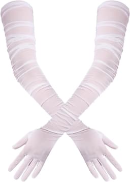 Elegante Lange Transparante Danshandschoenen voor Dames - Opera Handschoenen — thumbnail 1