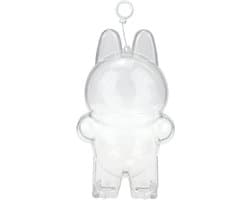 Byshayne- Beschermhoes Vinyl Plush Toy - Transparante PVC Tas - Duurzaam Acrylmateriaal - Eenvoudige Installatie - Optimale Bescherming - Flexibele Siliconenhouder - Vitrinekast