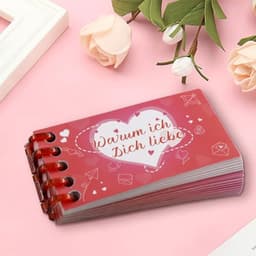 Advent Kalender Kaarten - Liefdeskaarten Set - Liefde Tonen - 24 Zelf Invulbare - 25 Delig - Roze — thumbnail 5